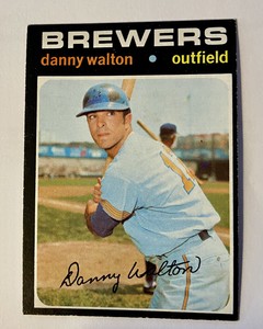 1971 Topps Danny Walton #281 Brewers EX/EX-MINT