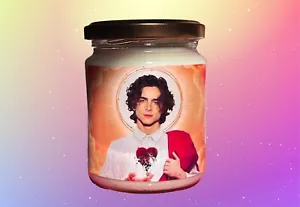 Saint Timothée Chalamet inspired soy wax scented candle | 9 oz - Picture 1 of 2