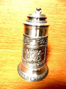 9 " SKS ZINN Pewter Stein Bayern W Germany VGC Free Shipping - Picture 1 of 5