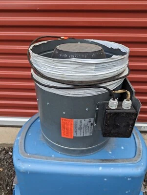 Can Fan Max Fan 14" 1700CFM -inline exhaust blower ventilation hydro scrubber. - Image 1 of 4