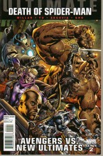 Ultimate Avengers vs. New Ultimates #2 Death of Spider-Man BryanHitch Variant NM