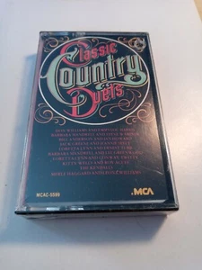 CLASSIC COUNTRY DUETS 1985 MCA CASSETTE BRAND NEW SEALED - Picture 1 of 6