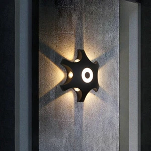 Exterior LED Wall Light Sconce Outdoor Porch Wall Lamp Fixtures Modern Lighting - Picture 1 of 9