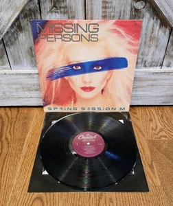 Missing Persons "Spring Session M" 1982 Vinyl Album! Excellent Condition! - Picture 1 of 8