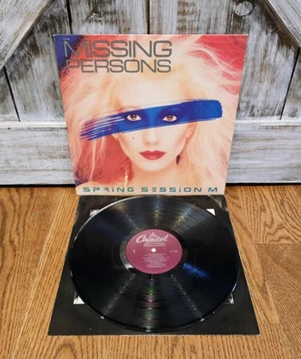 Missing Persons "Spring Session M" 1982 Vinyl Album! Excellent Condition! - Image 1 of 4