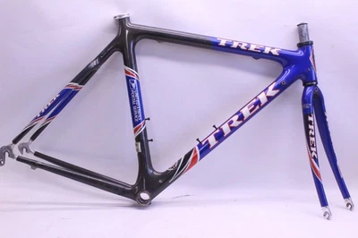 Cuadro Trek USPS OCLV de colección de fibra de carbono *dañado* construido a mano en EE. UU. 54 cm Foto 1 de 4