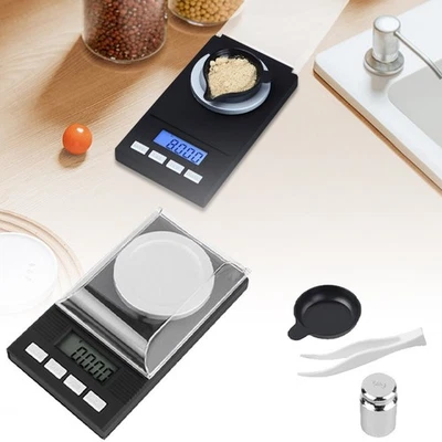 50g Mini Digital Waage 0.001g Feinwaage Goldwaage Juwelierwaage - Bild 1 von 4