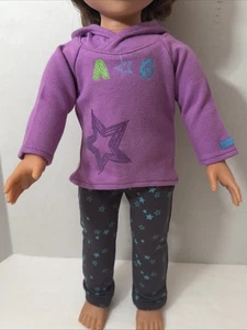 "Traje con capucha estrellada American Girl para muñecas de 18"" - 2014 - Jeggings y sudadera con capucha" - Imagen 1 de 5