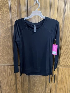 Yogalicious NEU Langarmshirt Damen Oberteil schwarz Größe S - Bild 1 von 6
