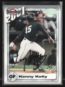 2001 Team Best Kenny Kelly Autographs #/250 - Picture 1 of 2
