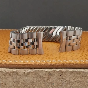 11/16" 17,2mm Edelstahl Taucher Skindiver NOS 70er Jahre Vintage Uhrenarmband  - Bild 1 von 7