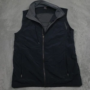 Exofficio Vest Mens Medium Black Full ZIp Outdoor Hiking Casual - Picture 1 of 9