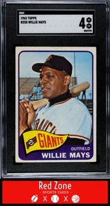 1965 Topps - #250 Willie Mays SGC 4 VG/EX. HOF! - Picture 1 of 2