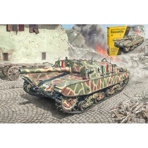 Italeri 6751 - 1 35 Canon automoteur Semovente M43 du 105/25 Bassotto
