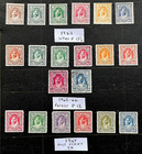JORDAN 1942-1947 MAINLY MOUNTED MINT SELECTION