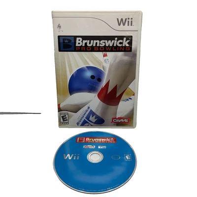 Brunswick Pro Bowling - Nintendo Wii - No Manual - Good - Tested - Image 1 of 4