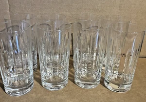Luigi Bormioli BACH 12 oz. Beverage Highball Tumblers Glasses Barware Set of 8 - Picture 1 of 4