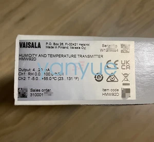 1 Stück Vaisala HMW92D Neu Feuchte Temperatur Messumformer - Bild 1 von 3