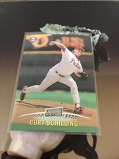 Curt Schilling #180 Phillies 🔥1999 Topps Stadium Club “One of a Kind” #d/150 SP