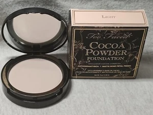 Too Faced Cocoa Powder Foundation LIGHT 0.38 oz {{ FREE SHIPPING}} - Picture 1 of 8