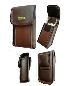 Funda Original Nokia CP-154 Piel/Nylon Marrón - Picture 1 of 1