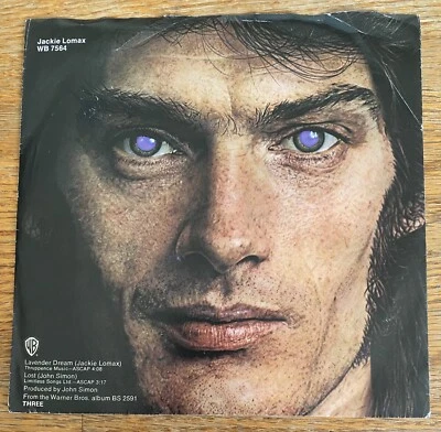 JACKIE LOMAX - LAVENDER DREAM PROMO 45rpm WB 7564 Mono/Stereo W/PS! Long/Short - Image 1 of 4