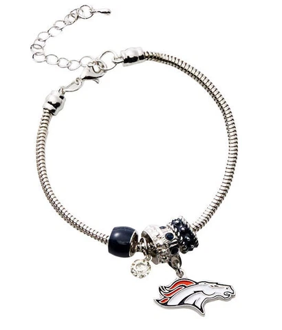 Siskiyou NFL Womens Denver Broncos Euro Bead Bracelet Cover