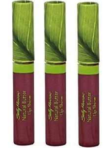 Lot of 3 Sally Hansen Natural Butter Lip Gloss Balm Lipstick Petal - Picture 1 of 2