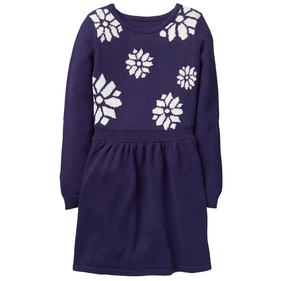 NWT Gymboree North Pole Party Snow Sweater Dress 5,6,7,8 Girls - Image 1 of 1