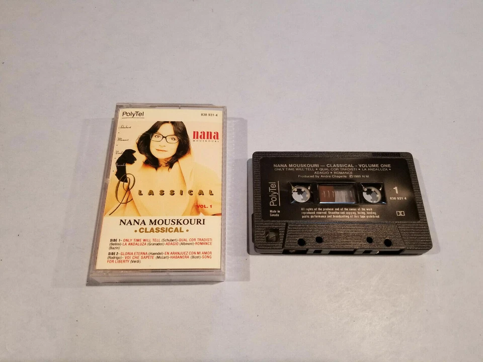 Nana Mouskouri - Classical Vol 1 - Cassette Tape  - Image 1 of 1
