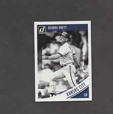 2018 Panini Donruss Black & White Parallel #120 GEORGE BRETT ***HOFer***