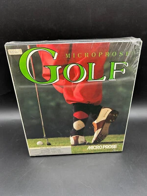 Microprose Golf  - Amiga - BIG BOX  - TOP Zustand /  Sealed / Neu / NEW - Bild 1 von 4