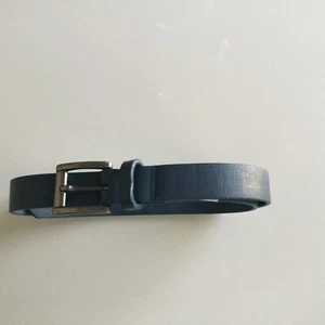 Stussy cintura abito blu in pelle acciaio taglia L/XL - Foto 1 di 8