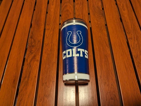 NFL Indianapolis Colts 20oz Tervis Cover