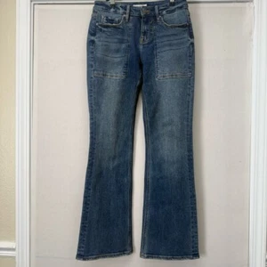 Damen Vigoss Boot Cut Jeans Gr. 26 Blau Denim - Bild 1 von 13