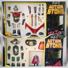 ROBOT MAZINGA ACTION STONE VINTAGE TOYS GRANDE MAZINGA GENERALE NERO