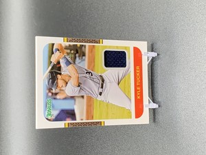 2021 Donruss Kyle Tucker 87M-KT Retro 1987 Materials | Houston Astros