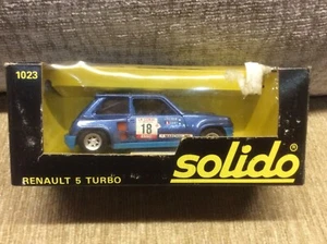 RENAULT 5 TURBO (MITTELMOTOR) 1980 TOUR DE CORSE ENTRY 1:43 SOLIDO MODELL *VERPACKT* - Bild 1 von 1