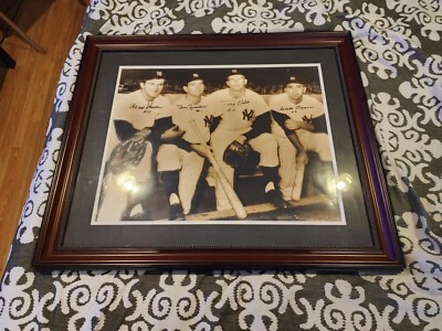 1961 Yankees Infield Autographed Moose Skowran, Bobby Richardson,  Toney Kubek, - Image 1 of 3