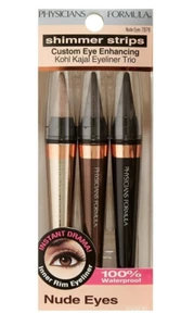 PHYSICIANS FORMULA Shimmer Strips Custom Eye Enhancing Eyeliner Trio Nude 7876 - Picture 1 of 4