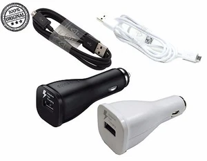 Lot Genuine Samsung EP-LN915U Adaptive Fast Charging Car Charger with USB Cable - Picture 1 of 3