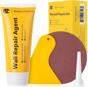 Bates- Drywall Repair Kit, Wall Spackle Repair Paste(120G), Drywall Patch Kit, S - Picture 1 of 12