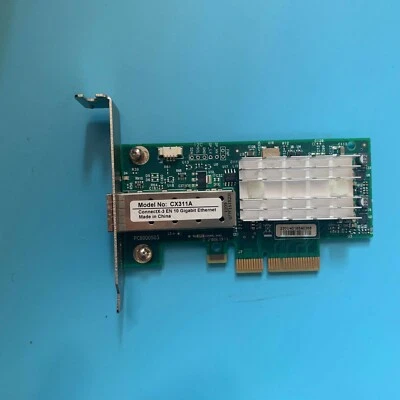 Low Bracket Mellanox MCX311A-XCAT ConnectX-3 EN Network Card 10GbE SFP+ - Bild 1 von 2