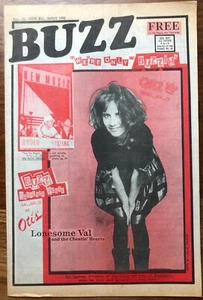 BUZZ Punk/Alternative Magazine Vol 2 # 12 1986 LL COOL J Lonesome Val ALBANY, NY - Picture 1 of 12