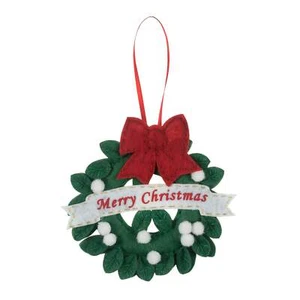Trimits Fieltro Decoración de Kit Ð Navidad Nórdico Copo Nieve, 9x12cm, Incluye - Imagen 1 de 4