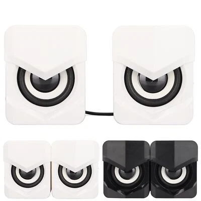 Desktop Speaker USB Powered Heavy Subwoofer Desktop Mini LED Speaker For Pal ZZ1 - Image 1 of 4