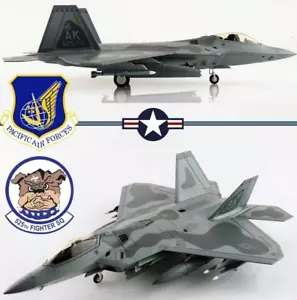 Hobby Master 1/72 HA2825 F-22A Raptor USAF 525th FS Bulldogs Elmendorf Alaska - Picture 1 of 11