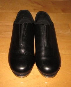 Rhythem Tones Trimmfoot Co schwarze Leder Steppschuhe 6,5 - Bild 1 von 6