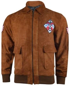 Ryo Hazuki Shenmue Game braune Wildlederjacke, alle Größen - schneller Versand - Bild 1 von 5