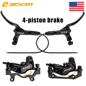 ZOOM HB876 4 Kolben Hydraulikscheibenbremse Mountainbike vorne hinten IS/PM 160mm - Bild 1 von 15